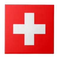 スイス国旗 タイル | Zazzle.co.jp