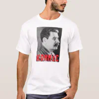 スターリン　Tシャツ Amazon | ヨシフスターリンカラーポートレート Josef Stalin
