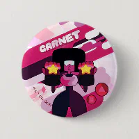 キャラクター缶バッジ スティーブン・ユニバース |ガーネットキャラクターグラフィック 缶