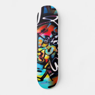 Graffitiスケートボード | Zazzle JP