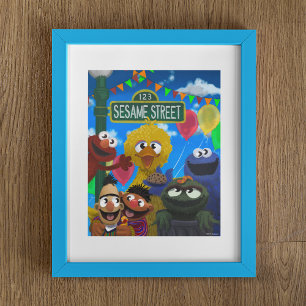 セサミストリートポスター&プリントデザイン・印刷 │ Zazzle JP