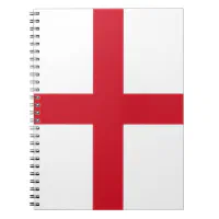 セント・ジョージ十字架～イギリス国旗 ノートブック | Zazzle.co.jp