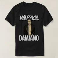 マネスキン Tシャツ ダミアーノデイヴィッド MANESKIN XL ダミアーノクラシックデヴィッド・マネスキンTシャツ Tシャツ