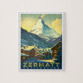 マッターホルン、Zermatt、スイス連邦共和国 ジグソーパズル