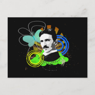 ニコラ テスラポストカード| Zazzle JP