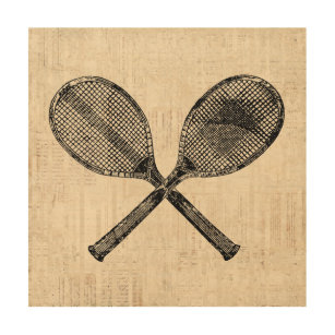 テニス ラケットウォールアート&デコレーション | Zazzle JP