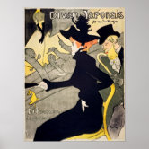 トゥールーズ・ロートレック – DIVAN JAPONAIS c.1892 ポスター