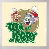 トムとジェリーのオープニングプレゼント ポスター | Zazzle.co.jp