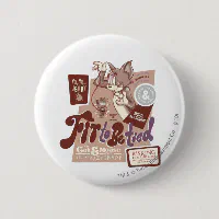 トムとジェリーが縛られる状態 缶バッジ | Zazzle.co.jp