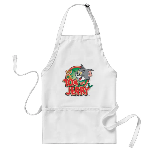 トムとジェリーのクラシックロゴ スタンダードエプロン | Zazzle.co.jp