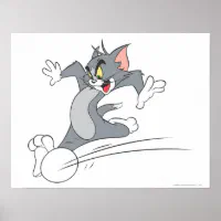トムとジェリーサッカー（サッカー） 3 ポスター | Zazzle.co.jp