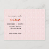 トランプクイーン+ハートのキング日付を保存 案内ポストカード