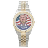 ドナルド・トランプ大統領 腕時計 | Zazzle.co.jp