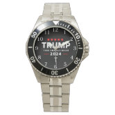 ドナルド・トランプ第45代大統領就任記念 腕時計 | Zazzle.co.jp