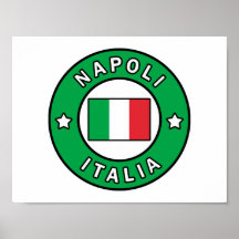 イタリア(ナポリ)のポスター Napoliポスター&プリントデザイン・印刷 │ Zazzle JP