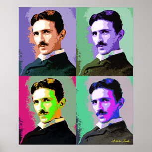 ニコラ テスラポスター&プリントデザイン・印刷 │ Zazzle JP