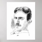 ニコラ・テスラ、1899年。高解像度 ポスター | Zazzle.co.jp