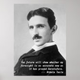 ニコラ・テスラ、1899年。高解像度 ポスター | Zazzle.co.jp