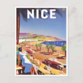 ヴィンテージニース、フランス – ポストカード | Zazzle.co.jp