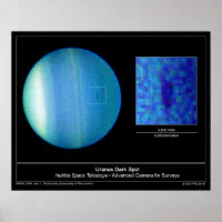 ハッブルの天王星の暗い点 ポスター | Zazzle.co.jp