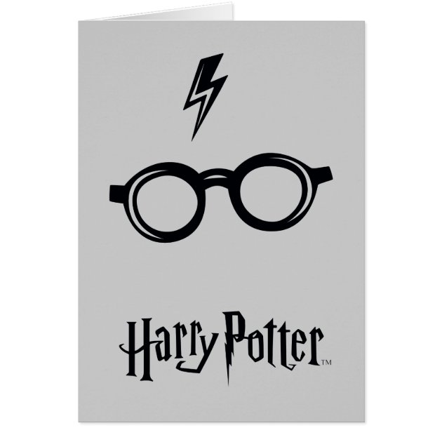 ハリー・ポッター |稲妻の傷跡と眼鏡 | Zazzle.co.jp