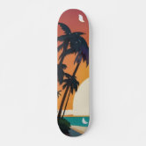 Cabbage palm leaf スケートボード | Zazzle.co.jp