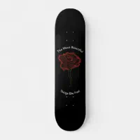 バラ スケートボード | Zazzle.co.jp