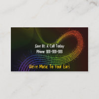 バンドシンガー名刺 名刺 | Zazzle.co.jp