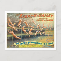 ヴィンテージ サーカスポスター&プリントデザイン・印刷 │ Zazzle JP