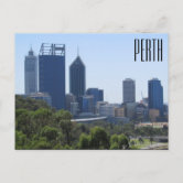 パース西オーストラリア都市景観はがき ポストカード | Zazzle.co.jp