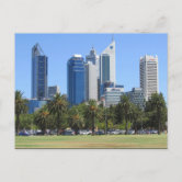 パース西オーストラリア都市景観はがき ポストカード | Zazzle.co.jp