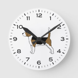 ビーグル 犬 時計 | Zazzle JP