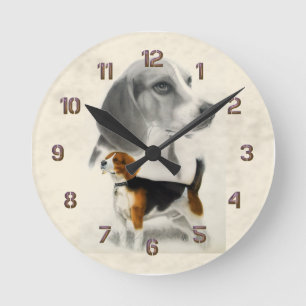 ビーグル 犬 時計 | Zazzle JP
