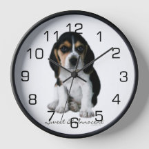 ビーグル 犬 時計 | Zazzle JP