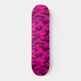 ピンク迷彩柄/スケートボード スケートボード | Zazzle.co.jp