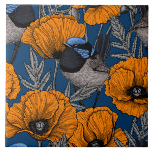 鳥タイル | Zazzle JP