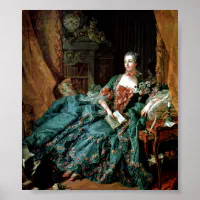 フランソワブーシェ – マダムデポンパドールポートレート