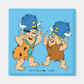 フリントストーンズ | Fred Flintstone マグネット | Zazzle.co.jp