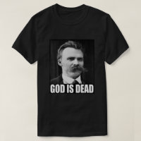 フリードリヒ・ニーチェ |神は死んだ |哲学 | N Tシャツ | Zazzle.co.jp
