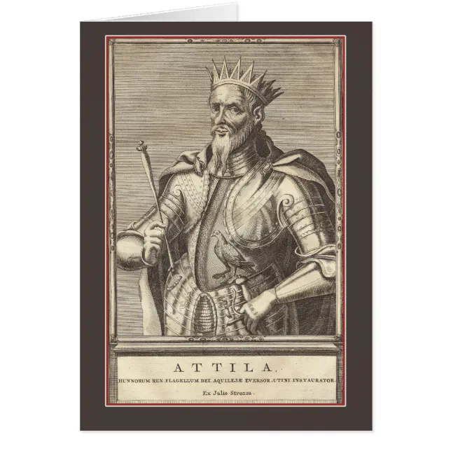 ドラゴン フン族王 アッティラ フン族の王、神の天罰、Attila | Zazzle.co.jp
