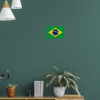 ブラジル国旗 – バンデイラ・ド・ブラジル ポスター | Zazzle.co.jp