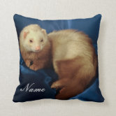 ファーベビーのかわいい顔オブアフェレット クッション | Zazzle.co.jp