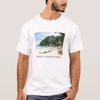 ボラカイ島の島フィリピン Tシャツ