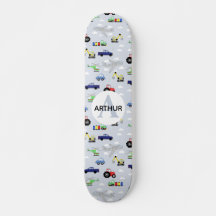 BIRCH スケートボードデッキ 車デザイン 車スケートボード | Zazzle JP