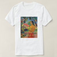 ポール・ゴーギャン - 果物を持つ女性 Tシャツ | Zazzle.co.jp