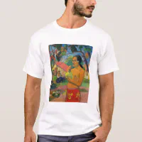 ポール・ゴーギャン - 果物を持つ女性 Tシャツ | Zazzle.co.jp