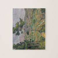 ポール・セザンヌ |横（高架橋付き） ジグソーパズル | Zazzle.co.jp