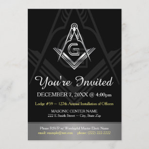 フリーメーソン招待状&案内状 | Zazzle JP