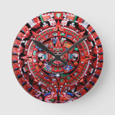 メキシコの壁飾り　日時計表 メキシコの壁飾り日時計表