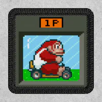 マリオカートSNESドンキーコングジュニアパッチ ワッペン
